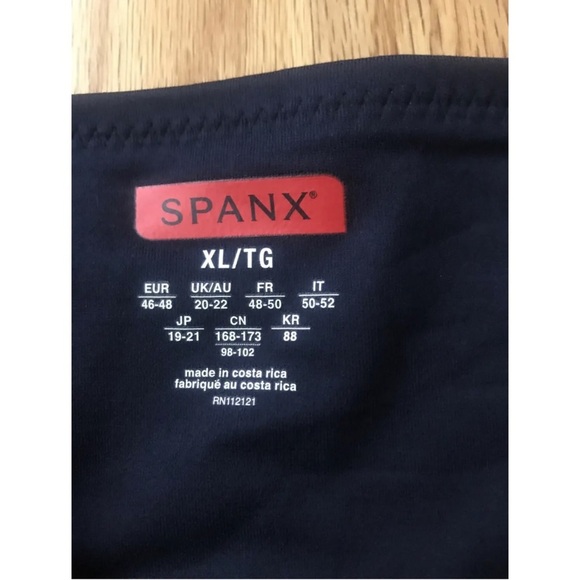 Spanx Compression Knee Pant Black Style 550 XL - Picture 3 of 3